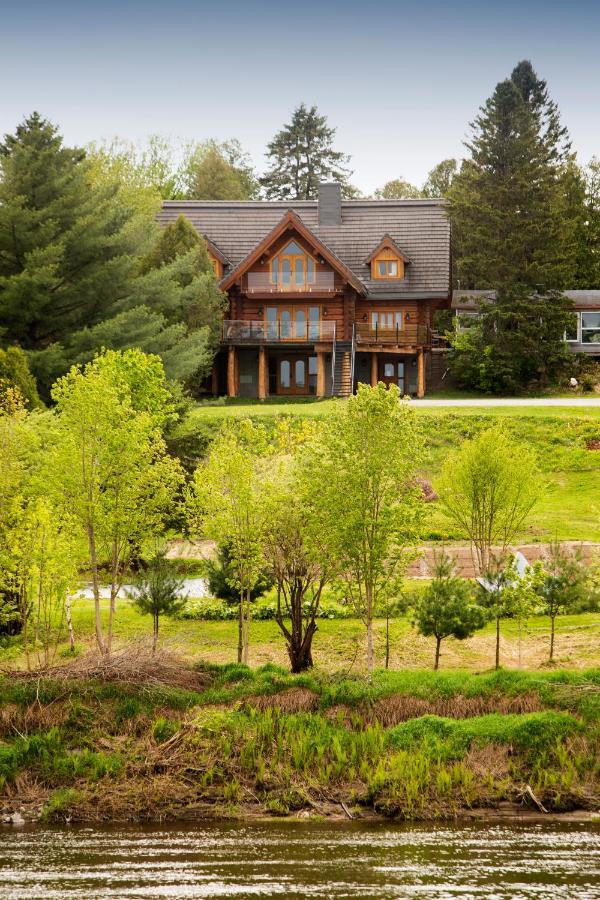 Hebergement "La Maison En Bois Rond" Sainte-Marie Bagian luar foto
