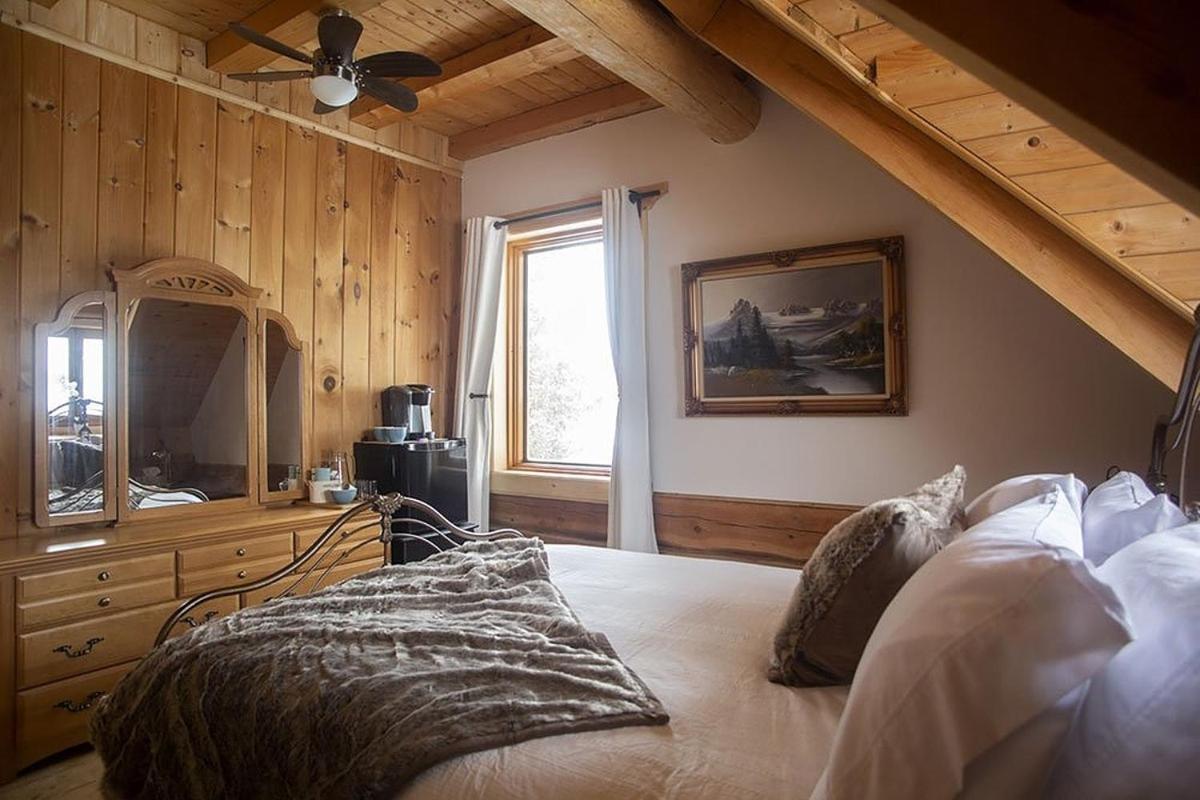 Hebergement "La Maison En Bois Rond" Sainte-Marie Bagian luar foto