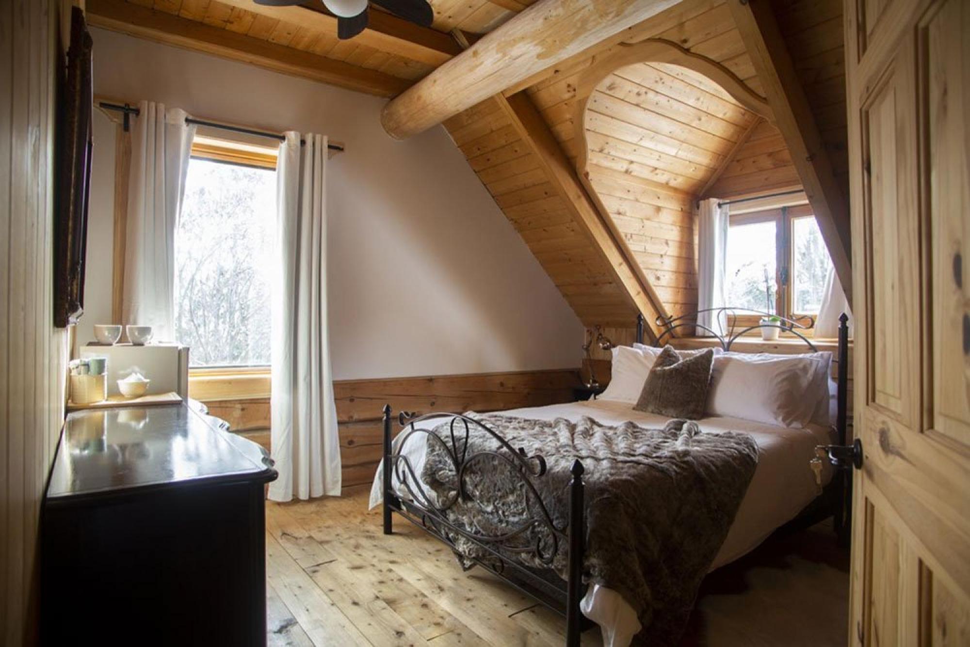 Hebergement "La Maison En Bois Rond" Sainte-Marie Ruang foto